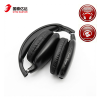 Casque sans fil supra-auriculaire, casque avec micro, design pliable et son stéréo pour iPhone Android