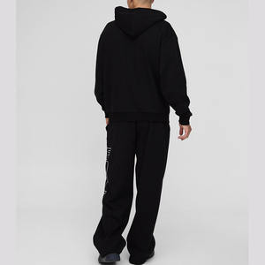 Survêtement décontracté à capuche d'hiver pour hommes Sportswear Jogging Training Suit Confortable Respirant 2 1 Design Polyester Fabric Wholesale - Product Image 5