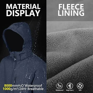 Chaqueta Softshell para hombre más vendida del 2026 estilo High Street con cierre de cremallera tela ligera nuevo diseño para el invierno - Product Image 5