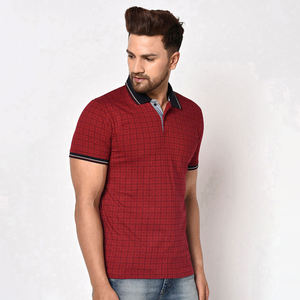 เสื้อโปโลสำหรับผู้ชายเสื้อโปโลผ้าฝ้าย100% ดีไซน์ใหม่โลโก้ตามสั่ง - Product Image 2