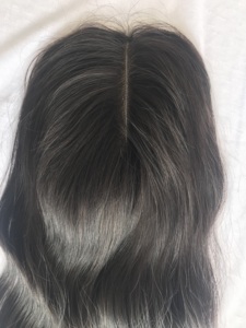 Extensiones de Cabello Virgen Remy Indio 100% Natural Sin Procesar de Alta Calidad 12A Grado Superior 18'' 5x6 Doble Trama a Máquina para Mujer - Product Image 4