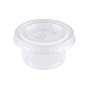 ProTakeOut [0.75 Oz] Vasos de Porción de Plástico PP, Paquete de 2500 (100/25), Vasos Desechables para Muestras de Salsas, Condimentos y Guarniciones - Product Image 1