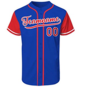 Custom Baseball Jerseys Personalized Name Number Customized Uniform Shirts for Team 100% Polyester Windproof Moisture-Wicking - Product Image 6