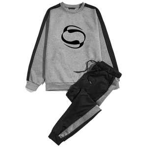 Trajes Deportivos al por Mayor, Ropa de Gimnasio de Algodón, Trajes Deportivos Personalizados, Traje de Jogging, Marca de Trajes Deportivos Lisos para Hombre - Product Image 1