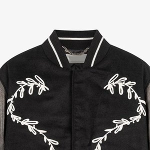 Vente en gros de vestes pour hommes universitaires avec broderie personnalisée vestes tendance pour homme de lettres vestes de printemps décontractées pour homme respirantes - Product Image 3