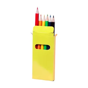 Crayons en bois Lionni colorés, gadgets personnalisés colorés - Product Image 1