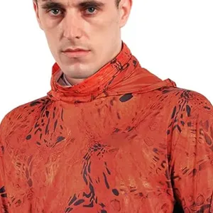 Sudadera con Capucha para Hombre, Protección Solar UPF 50, Manga Larga, Estampado por Sublimación, Anti-UV, Poliéster - Product Image 4