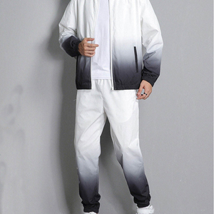 ชุดวอร์มเทรนด์ใหม่ สไตล์โมเดิร์น สำหรับทุกเพศ คุณภาพพรีเมียม แบบซับลิเมชั่น ขายส่ง เสื้อแจ็คเก็ตกันลม ชุดออกกำลังกาย สตรีทแวร์ เสื้อแจ็คเก็ตและกางเกง - Product Image 3