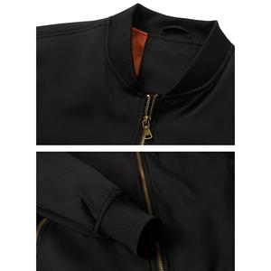 เสื้อแจ็กเก็ตบอมเบอร์ปักลายสำหรับผู้ชายเสื้อแจ็กเก็ตแบบสตรีทแวร์คอปกตั้งสำหรับฤดูหนาวฤดูใบไม้ร่วง - Product Image 6