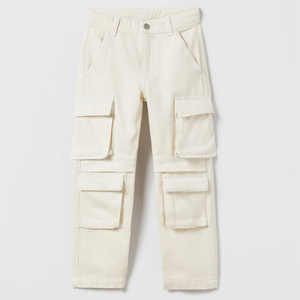 Pantalones cargo de Alta calidad para niños, nuevos diseños, pantalones Cargo con múltiples bolsillos, pantalones al por mayor, lo último en ropa de calle, pantalones Cargo para niños - Product Image 1