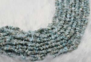 Perles de cristal de larimar naturel en vrac, pierres semi-précieuses irrégulières pour la fabrication de bijoux par Anshul Impex - Product Image 2