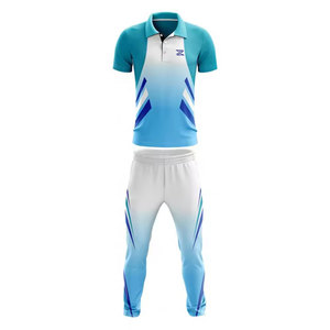 Ropa Deportiva de Tela Suave para Movimientos Fáciles, Uniforme de Cricket para Hombre, Manga Corta, Ropa de Verano para Jugar al Cricket al Aire Libre - Product Image 1