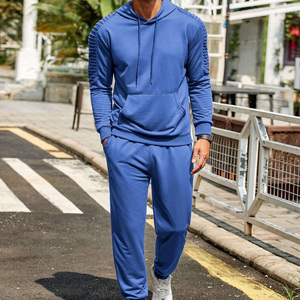 Nuevo estilo, diseño personalizado, hombres, invierno, con capucha, informal, sólido, chándal, transpirable, secado rápido, ropa de calle, recién llegado - Product Image 3