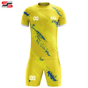 Séchage rapide logo personnalisé 100% polyester respirant uniformes de football imprimé vêtements de football kit d'entraînement - Product Image 6