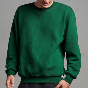 Sportswear Cotton <b>Fleece</b> <b>Sweatshirt</b> Men Women Training Gym Wear Premium Heavyweight Crewneck <b>Sweatshirt</b> Custom Embroidery Logo - Product Image 1