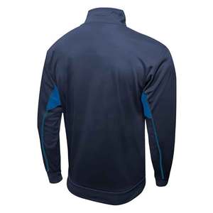 Veste d'entraînement en polyester pour hommes conçue avec des vestes d'hiver à coupe athlétique et à technologie anti-transpiration - Product Image 5