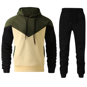 Chándales deportivos personalizados para hombres, ropa deportiva para correr, chándal para hombres, chándal con capucha de lana de algodón para hombres 2026 - Product Image 1