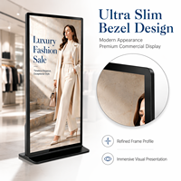 Pantalla Táctil LCD de Señalización Digital ZDHQ de Pantalla Completa para Interiores, con Brillo de 350cd/m2, Quiosco Publicitario IP65