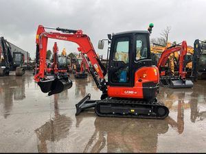 Excavadora usada mini Kubota de 5,5 toneladas de servicio pesado disponible a precio al por mayor - Product Image 4