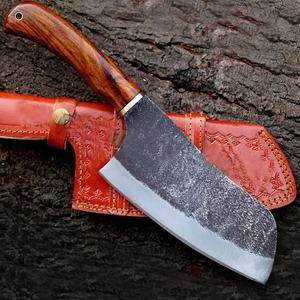 Cuchillo de Cocina Multifuncional JEXMOO, Hecho a Mano, de Acero al Carbono, con Funda de Cuero - Product Image 2