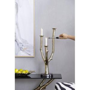 Bougeoir en aluminium de qualité supérieure avec des détails complexes, parfait pour les restaurants, les hôtels et les intérieurs minimalistes modernes. - Product Image 5