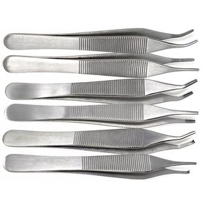 Forceps d'extraction en titane Adson pour la transplantation capillaire et les outils d'implantation, instrument chirurgical manuel - Product Image 5