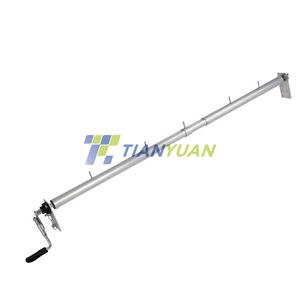 Système de <span class=keywords><strong>bâche</strong></span> en aluminium avec <span class=keywords><strong>bâche</strong></span> en maille, kit de <span class=keywords><strong>bâche</strong></span> <span class=keywords><strong>pour</strong></span> benne de 7-1/2 x 18 pieds, rouleau télescopique, matériel complet inclus - Product Image 1