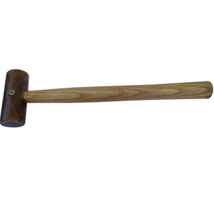 Producto superior RAW HIDE MALLET hecho de cuero crudo de la mejor calidad incrustado en Goma laca para una mayor durabilidad. - Product Image 1