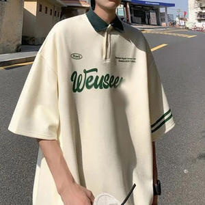 T-shirts unis personnalisés pour hommes, t-shirt graphique streetwear, logo OEM, t-shirt en coton vierge, camiseta lisa - Product Image 4