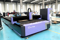 Machine de découpe laser à fibre haute précision 2060 2kW 3kW 4kW 6kW, découpeuse CNC de tôles métalliques pour acier, aluminium, cuivre