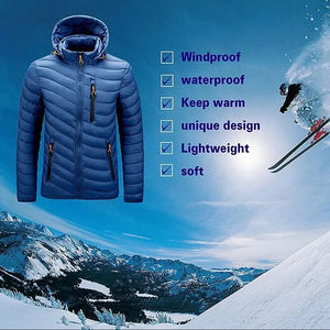 Customized Track Suit High Quality <b>Men's</b> Winter Fashion Lightweight Hooded Fur Street Wear - Product Image 1