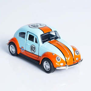 รถแข่งคลาสสิคขนาดจิ๋ว รุ่น Voiture Coccinelle ผลิตจากโลหะผสมแบบหล่อขึ้นรูป สำหรับนักสะสม - Product Image 3
