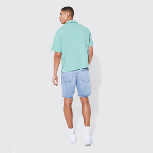 Meilleur prix 2025 T-shirt polo à manches courtes pour hommes confortable fabriqué au Pakistan taille 3XL pour le golf prix de gros OEM pas cher - Product Image 3