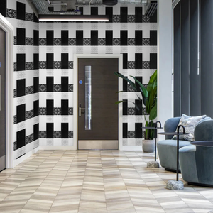 กระเบื้อง4665-EL ผนังเซรามิกพรีเมี่ยมขนาด300X450มม. สำหรับห้องครัวห้องน้ำการตกแต่งภายในห้องนั่งเล่นพื้นผิวมันวาว - Product Image 3