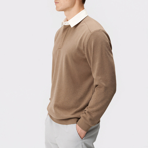 Polo de golf de rendimiento para hombre más reciente y mezcla con diseño de logotipo impreso personalizado para una movilidad mejorada a un precio razonable - Product Image 2