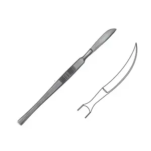 Bergmann de cuchillos quirúrgico de cuchillo Fig 4 cirugía General instrumentos 14 cm / 5 1/2"