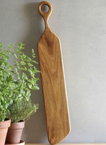 Tabla de cortar de madera grande superventas con elegancia atemporal patrones de grano de madera natural para la preparación de alimentos elegantes - Product Image 2
