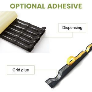 Bandes de fermeture en mousse solide ventilée ondulée à forte adhérence pour le bord de <span class=keywords><strong>toit</strong></span> en métal - Product Image 4