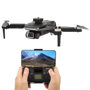 HO Drone รีโมทคอนโทรล6แกน, โดรน4K HD กล้องคู่500เมตรหลีกเลี่ยงสิ่งกีดขวางภาพ3แบตเตอรี่รวม - Product Image 1