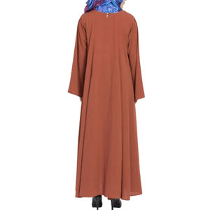 Super Silky Modest Style Arabic Women's for Jilbab Abaya Latest Designs with Stylish Belt Waist Wholesale for Jilbab Abaya - Product Image 6