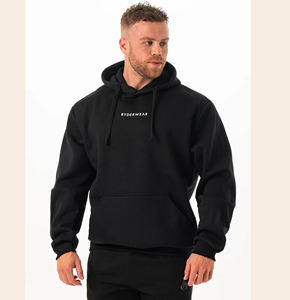 Vintage 2025 Streetwear Sudaderas con capucha para hombre Diseño de logotipo personalizado Sudaderas con capucha lavado ácido Estilo oscuro vintage - Product Image 1