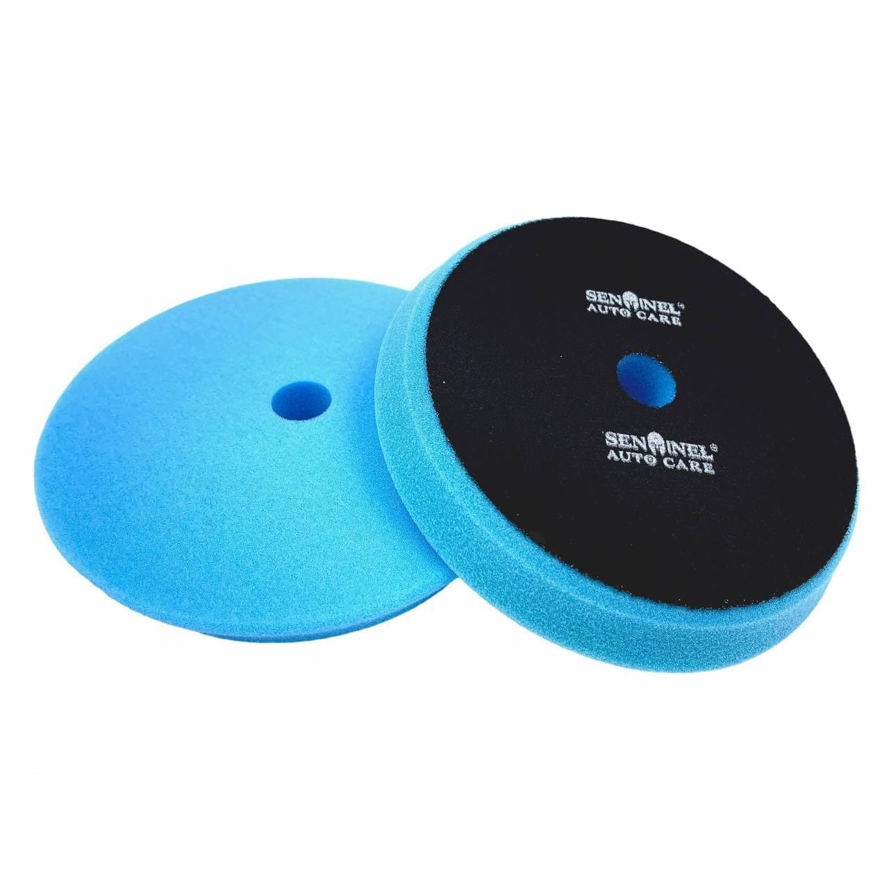 Лучший логотип на заказ, уход за автомобилем, полировка автомобиля, очистка, Сингапур, экспорт, размер 6 дюймов, тонкая поролоновая прокладка (синий цвет) в картонной коробке