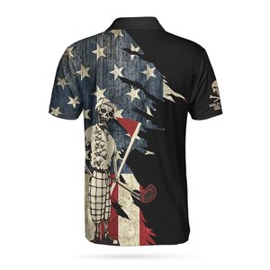 Polos de Golf Estampados de Primera Calidad, Manga Corta, para Hombre, 100% Poliéster, Transpirables, de Secado Rápido, con Logotipo Personalizado - Product Image 6