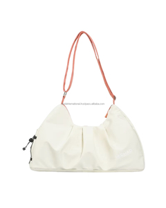 Bolsas de Gimnasio con Cierre de Cremallera y Patrón de Letras de Nailon, Color/Logotipo Personalizado, Gran Capacidad, Bolsa Deportiva para Exteriores - Product Image 1