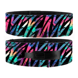 Cinturón de gimnasio de elevación de cuero de sublimación caliente personalizado para Fitness soporte trasero palanca de sentadillas entrenamiento de levantamiento de pesas cobre duradero - Product Image 5