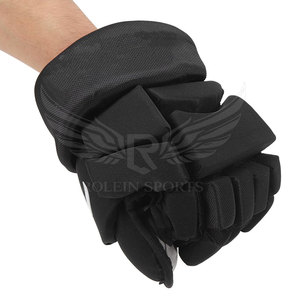 Gants de hockey sur glace en cuir de haute qualité, respirants, en maille, flexibles, confortables, à doigts entiers, avec fermeture à lacets, protection UV - Product Image 6