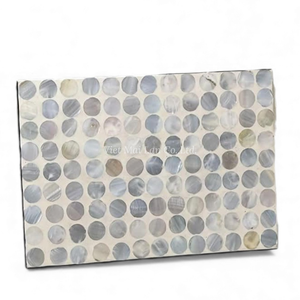 Salvamanteles Rectangular Natural de Nácar, Diseño Moderno Hecho en Vietnam para Decoración Minimalista de Mesa y Uso Diario - Product Image 1