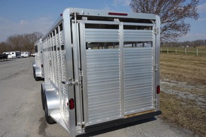 Remorque de transport de bétail en gros, vente chaude, remorque utilitaire pour bovins et moutons avec châssis robuste, remorque de transport de bétail à vendre - Product Image 2