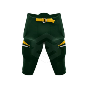 Pantalones de Fútbol Americano para Adultos al por Mayor, Tendencia Actual, MOQ Bajo, Personalizables, Tallas Grandes, Transpirables, con Logotipo y Equipo Personalizados, 100% Poliéster - Product Image 3