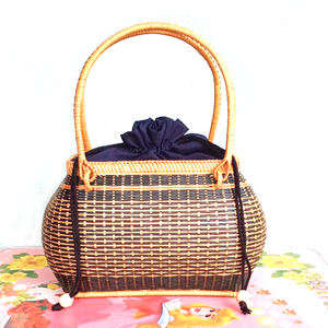 Sac en rotin de style japonais Asia Zen / Sacs à main en rotin / Sac en osier rectangulaire en provenance du Vietnam - Product Image 1